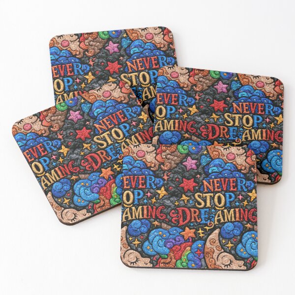 Item preview, Dark Cosmic Galaxy and Stars Never Stop Dreaming designed and sold by Piotrek0001.