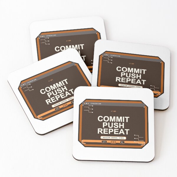 Item preview, Commit Push Repeat Developer Design designed and sold by Mohammed-Aydan.