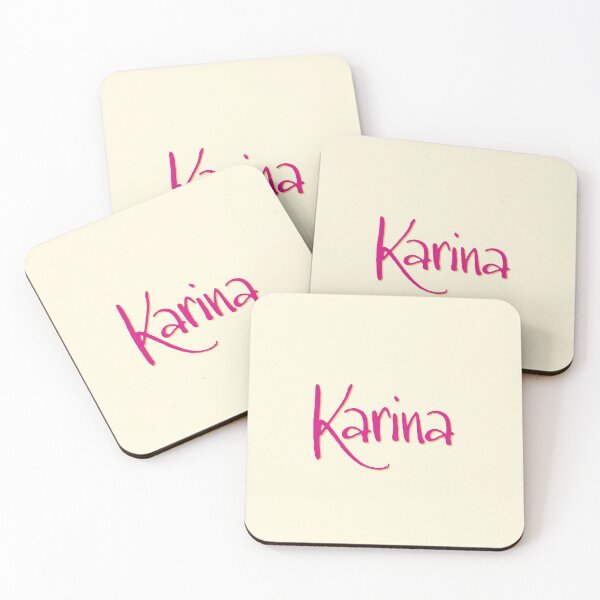 Item preview, KARINA personalized type design designed and sold by CharlottePlaceArt.