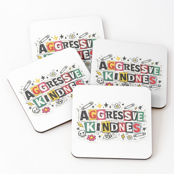 Item preview, Kindness, But Loud designed and sold by Candlelit Catastrophes.