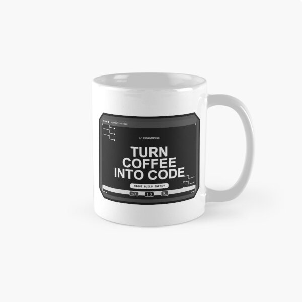 Item preview, Turn Coffee Into Code Design,programming designed and sold by Mohammed-Aydan.