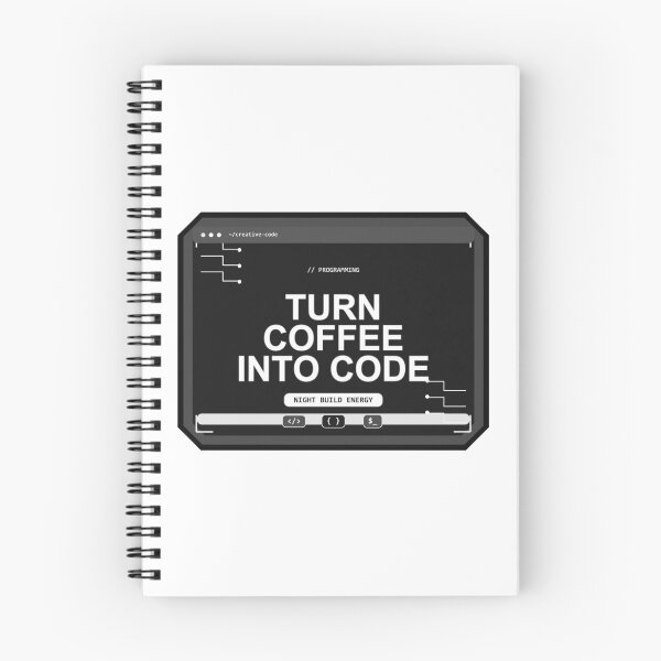 Item preview, Turn Coffee Into Code Design,programming designed and sold by Mohammed-Aydan.