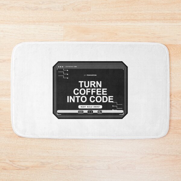 Item preview, Turn Coffee Into Code Design,programming designed and sold by Mohammed-Aydan.