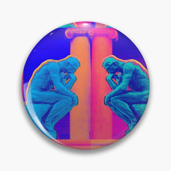 Item preview, POP ART Rodin designed and sold by FeralCatDad.