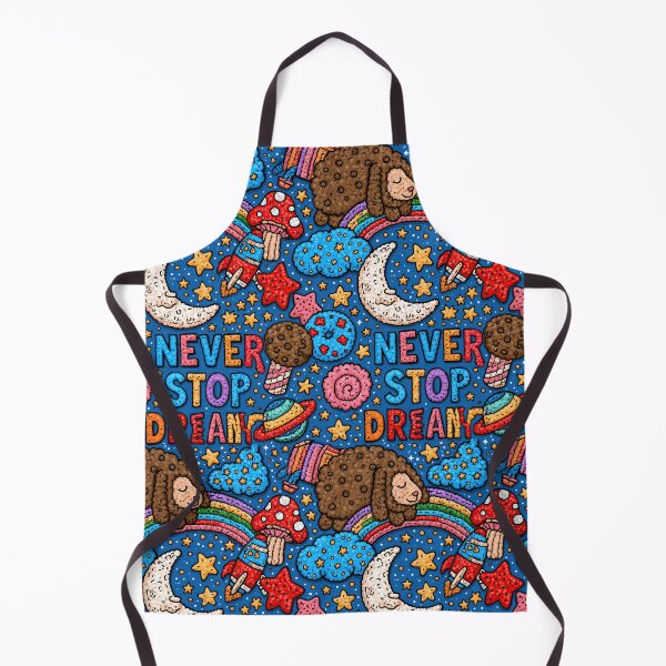 Item preview, Psychedelic Doodle Art and Clouds Never Stop Dreaming designed and sold by Piotrek0001.
