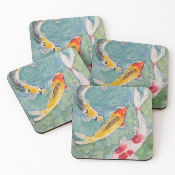 Item preview, Watercolor Koi Fish designed and sold by SMS-Art4U.