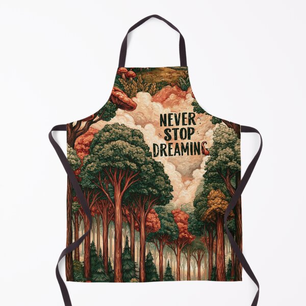 Item preview, Magical Red and Green Forest Never Stop Dreaming designed and sold by Piotrek0001.