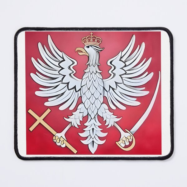 Item preview, Patrotic Polish Eagle – Sword & Cross Heraldry designed and sold by ✠Extra✠Ecclesiam✠Nulla✠Salus✠.