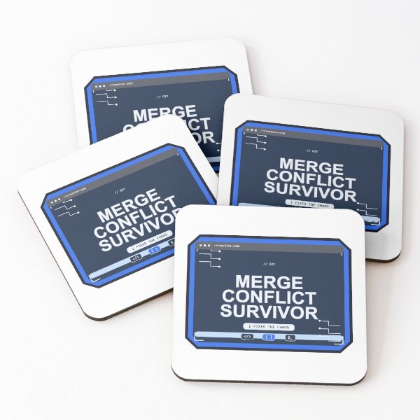 Item preview, Merge Conflict Survivor Design designed and sold by Mohammed-Aydan.
