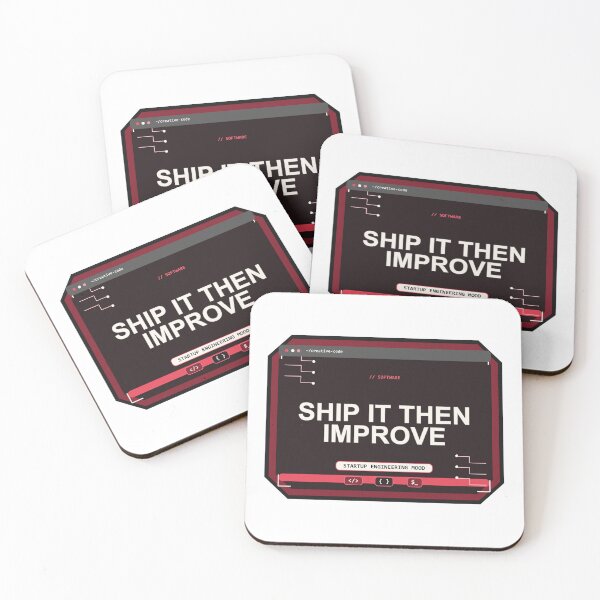 Item preview, Ship It Then Improve Design designed and sold by Mohammed-Aydan.