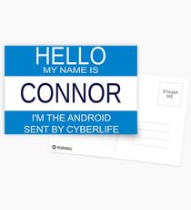 Conner Name Tag Postcards