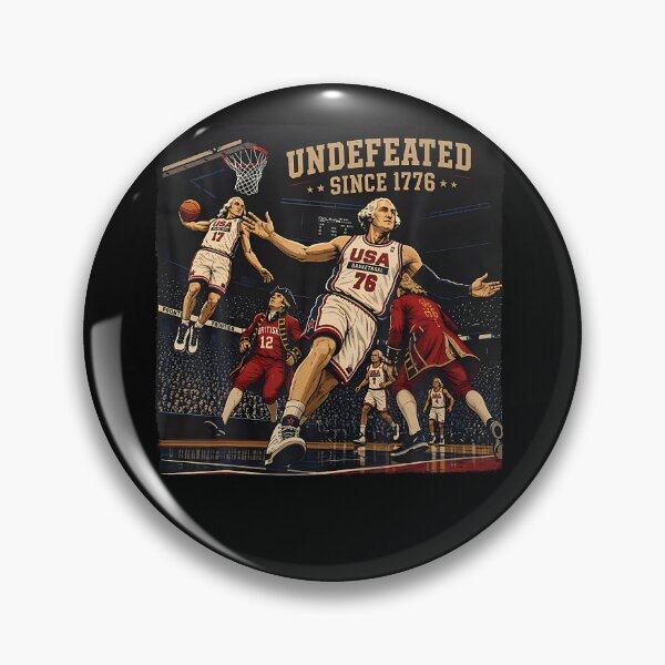 Item preview, 4Th Of July Basketball Undefeated Since 1776 250 Years designed and sold by ripgoatclothing.