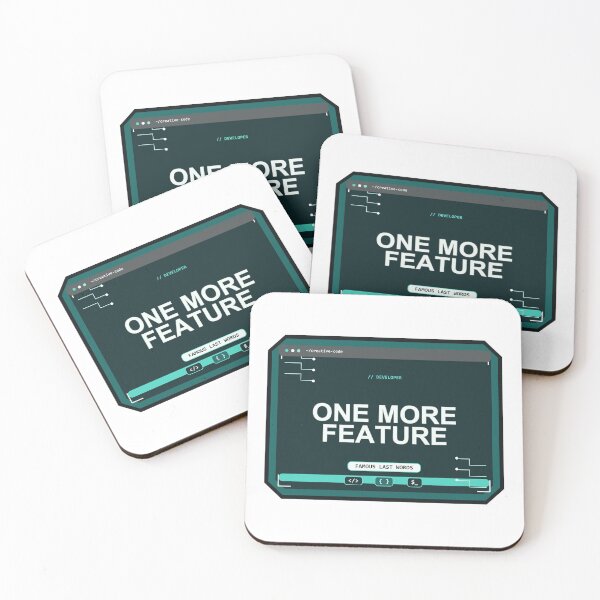 Item preview, One More Feature Coder Design designed and sold by Mohammed-Aydan.