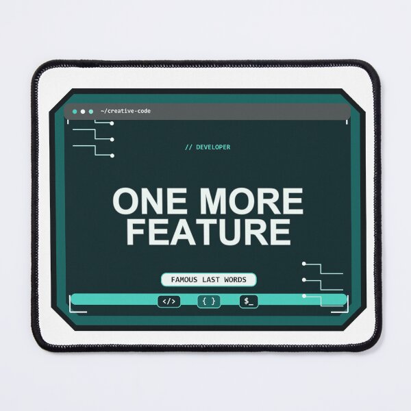 Item preview, One More Feature Coder Design designed and sold by Mohammed-Aydan.