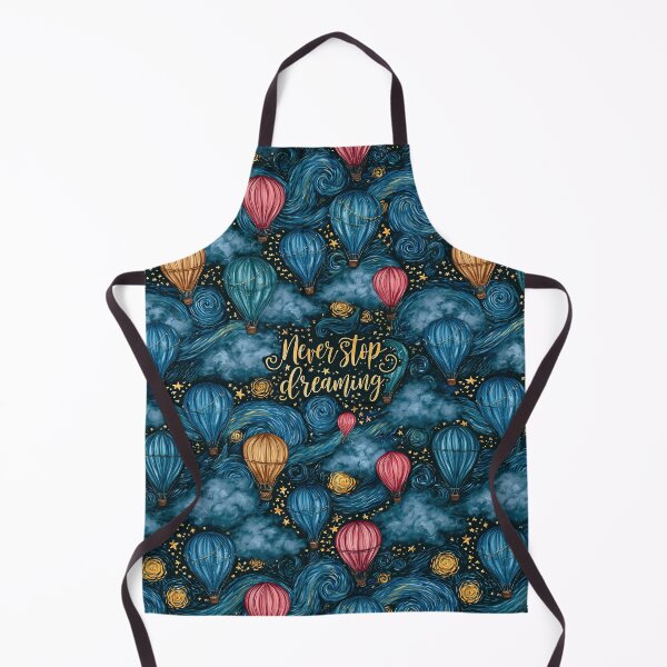 Item preview, Hot Air Balloons in Blue Sky Never Stop Dreaming designed and sold by Piotrek0001.