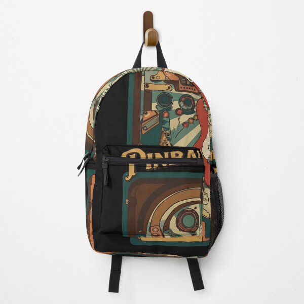 Item preview, Wizard Pinball Machine Retro Music Graphic designed and sold by DoodleVerseDark.
