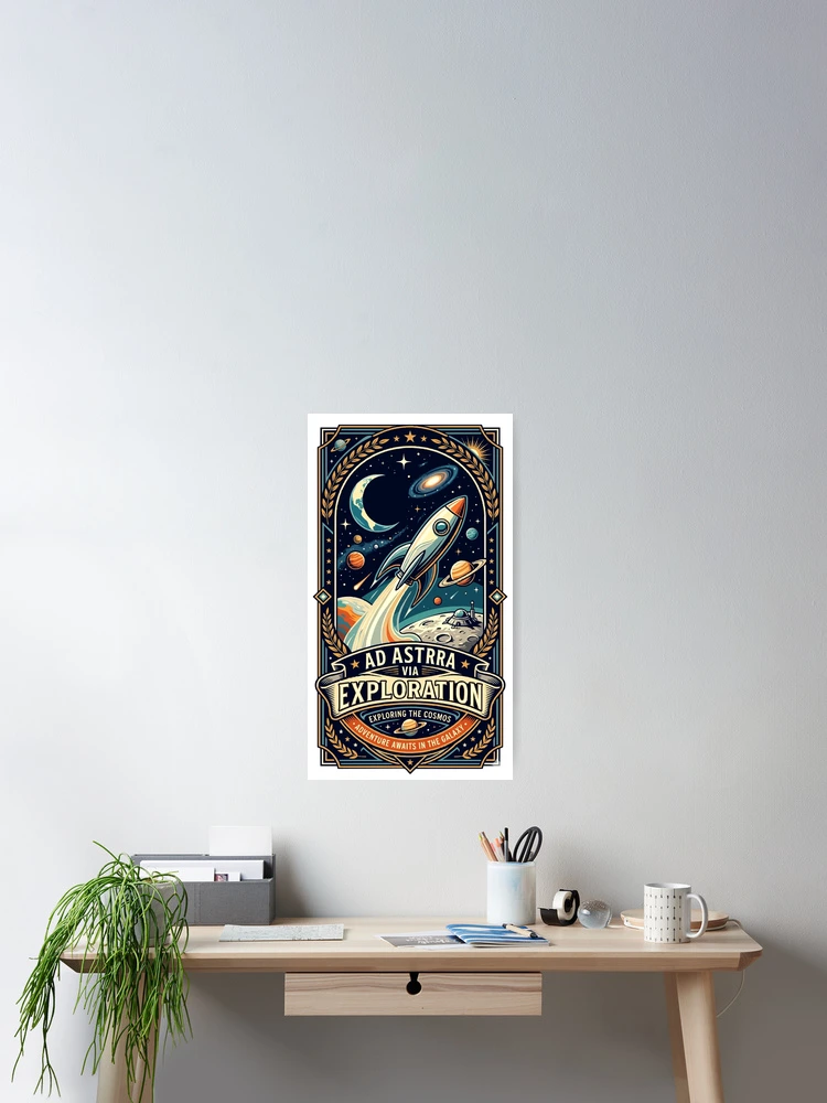 Thumbnail 2 of 3, Poster, Space designed and sold by Remy490.