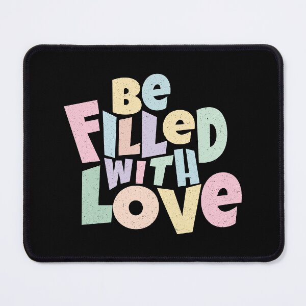 Item preview, Be Filled With Love – Christian Faith and Grace Quote designed and sold by Verse & Vibes.