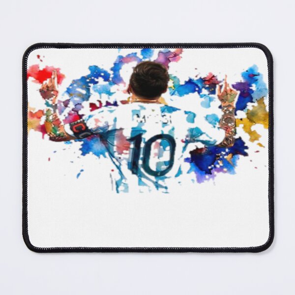 Item preview, Argentina Messi Watercolor Art, Argentina football 2026 Oversized T-Shirt designed and sold by Voila-creative.