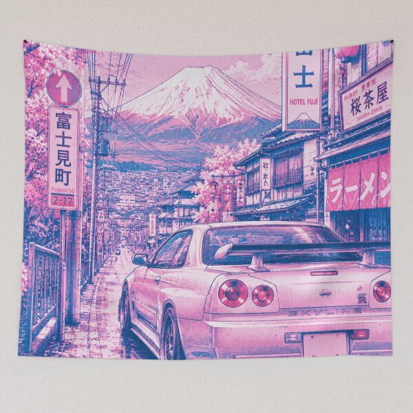 Item preview, Sakura Skyline designed and sold by WaveyJane.