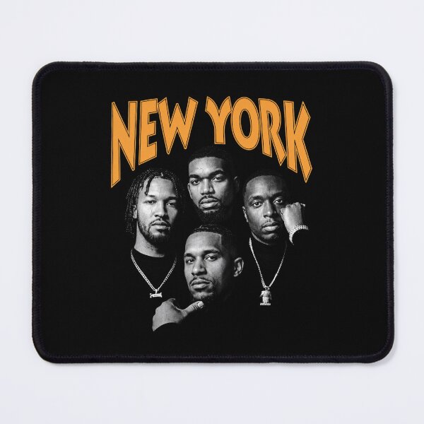 Item preview, OG Anunoby, Jalen Brunson, New York Knicks 2026 World Champions, Jalen Brunson Josh Hart OG Anunoby KAT Karl-Anthony Towns Orange - New York Knicks designed and sold by Holdmera.