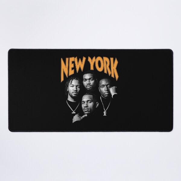 Item preview, OG Anunoby, Jalen Brunson, New York Knicks 2026 World Champions, Jalen Brunson Josh Hart OG Anunoby KAT Karl-Anthony Towns Orange - New York Knicks designed and sold by Holdmera.