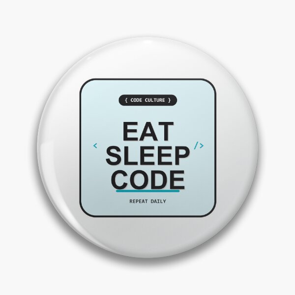 Item preview, Eat Sleep Code Minimal Design designed and sold by Mohammed-Aydan.