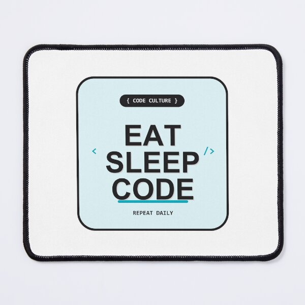 Item preview, Eat Sleep Code Minimal Design designed and sold by Mohammed-Aydan.