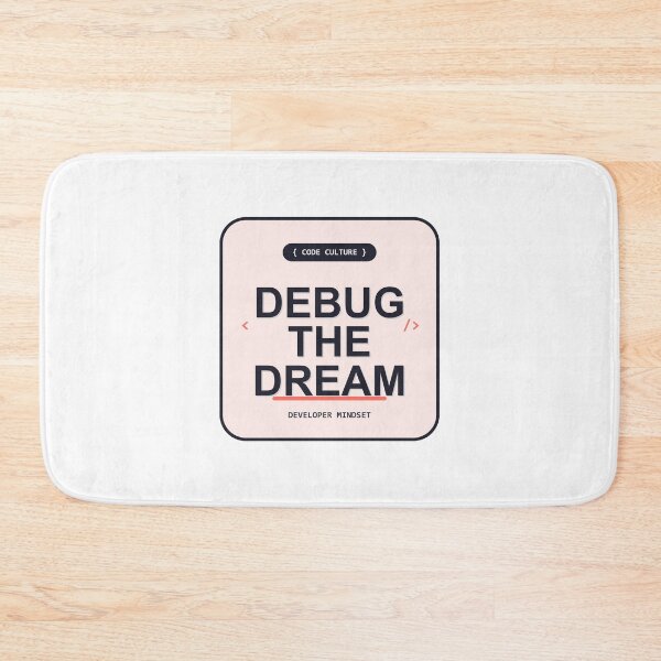 Item preview, Debug The Dream Minimal Design designed and sold by Mohammed-Aydan.