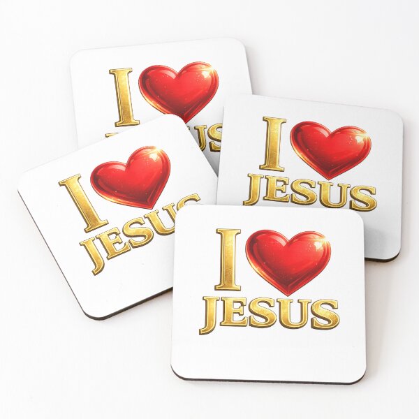 Item preview, I love  Jesus  designed and sold by Jesusloverbrand.