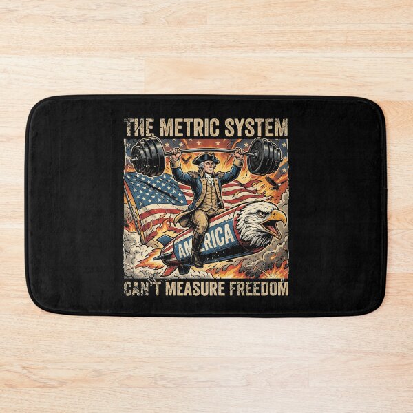 Item preview, The Metric System Can't Measure Freedom George Washington Eagle designed and sold by AdyKurniawan.