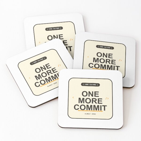 Item preview, One More Commit Minimal Design designed and sold by Mohammed-Aydan.