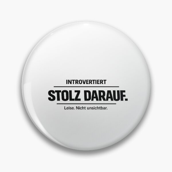 Artikelvorschau, „Introvertiert und stolz darauf.“ entworfen und verkauft von PeterPunkt.