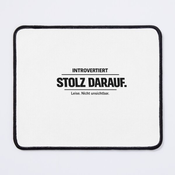 Item preview, "Introverted and proud of it." designed and sold by PeterPunkt.