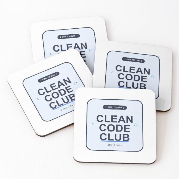 Item preview, Clean Code Club Minimal Design designed and sold by Mohammed-Aydan.