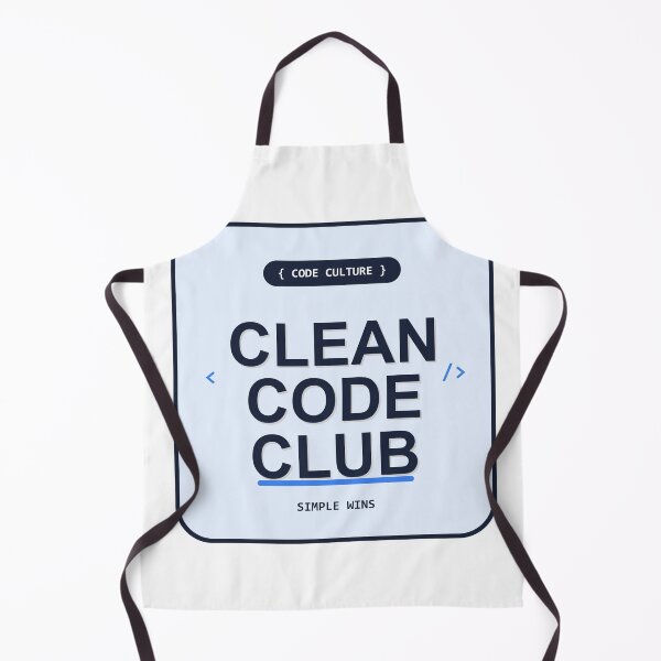 Artikelvorschau, Clean Code Club – Minimales Design entworfen und verkauft von Mohammed-Aydan.