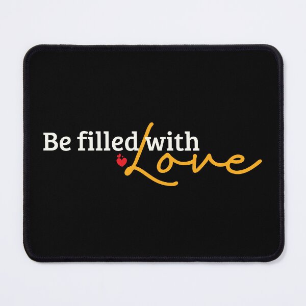 Item preview, Be Filled With Love – Minimal Christian Typography Design designed and sold by Verse & Vibes.