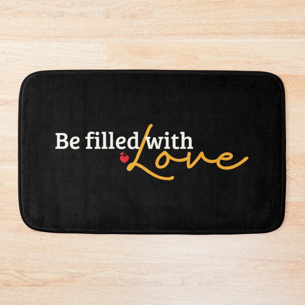 Item preview, Be Filled With Love – Minimal Christian Typography Design designed and sold by Verse & Vibes.