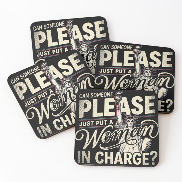 Item preview, Can Someone Please Put A Woman In Charge Statue Of Liberty designed and sold by AdyKurniawan.