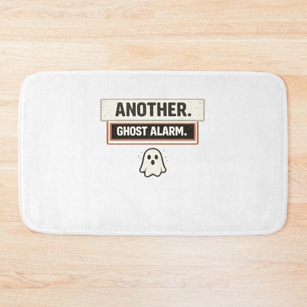 Item preview, Another Ghost Alarm Funny Security Shirt designed and sold by TheOffDutyShop.