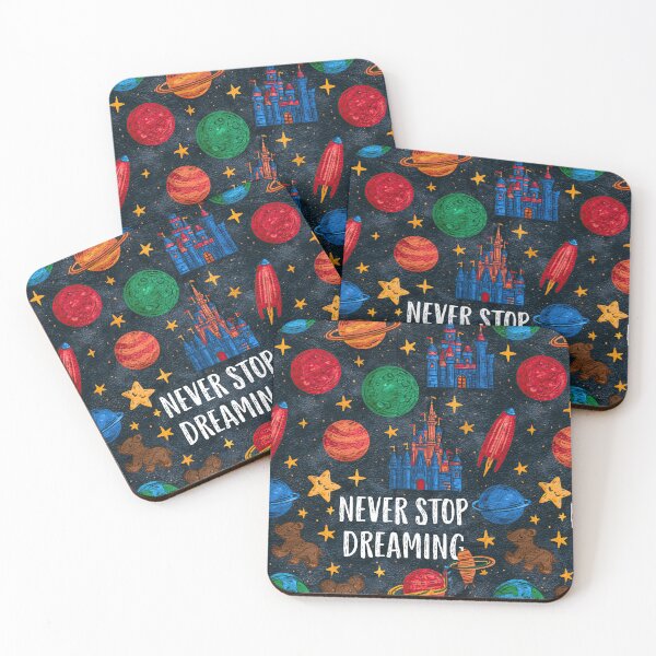 Item preview, Fantasy Castle and Planets in Space Never Stop Dreaming designed and sold by Piotrek0001.