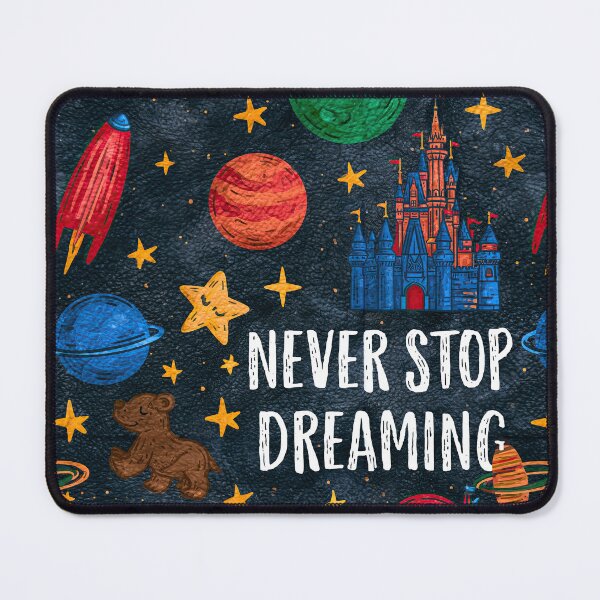 Item preview, Fantasy Castle and Planets in Space Never Stop Dreaming designed and sold by Piotrek0001.