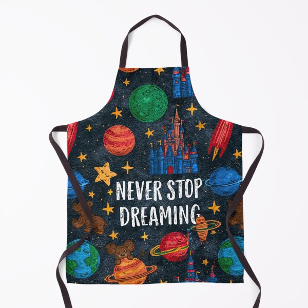 Item preview, Fantasy Castle and Planets in Space Never Stop Dreaming designed and sold by Piotrek0001.