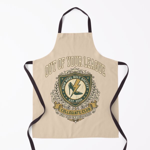 Item preview, Out Of Your League Collegiate High Heel Club Crest designed and sold by SplashTastic.