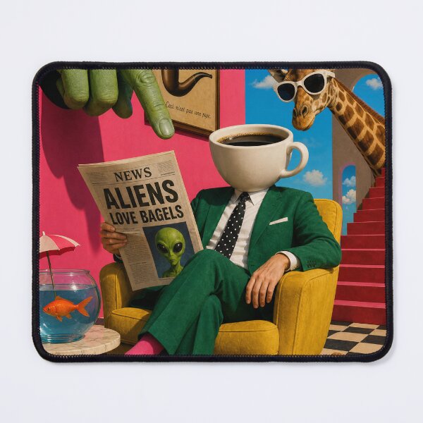 Item preview, Wait, What? – Surreal Confusion Graphic Design designed and sold by Jandedan.