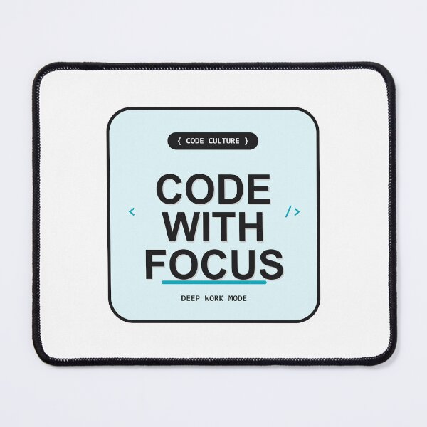 Item preview, Code With Focus Minimal Design designed and sold by Mohammed-Aydan.