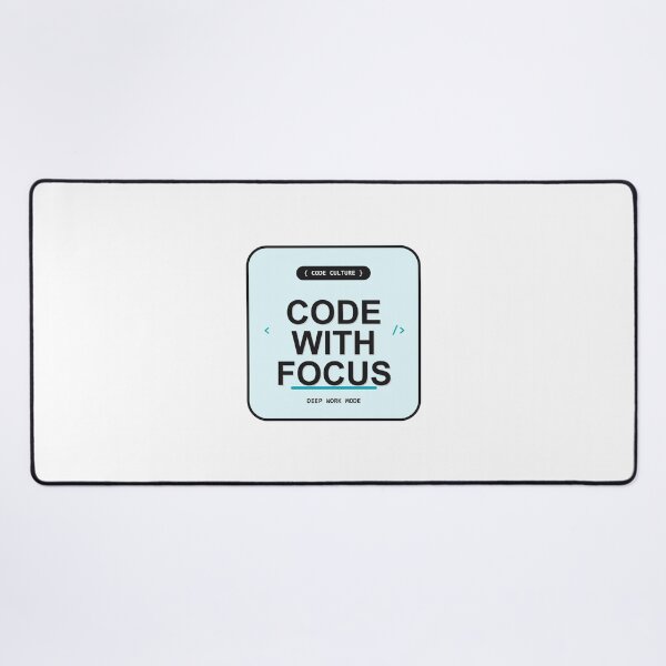 Item preview, Code With Focus Minimal Design designed and sold by Mohammed-Aydan.