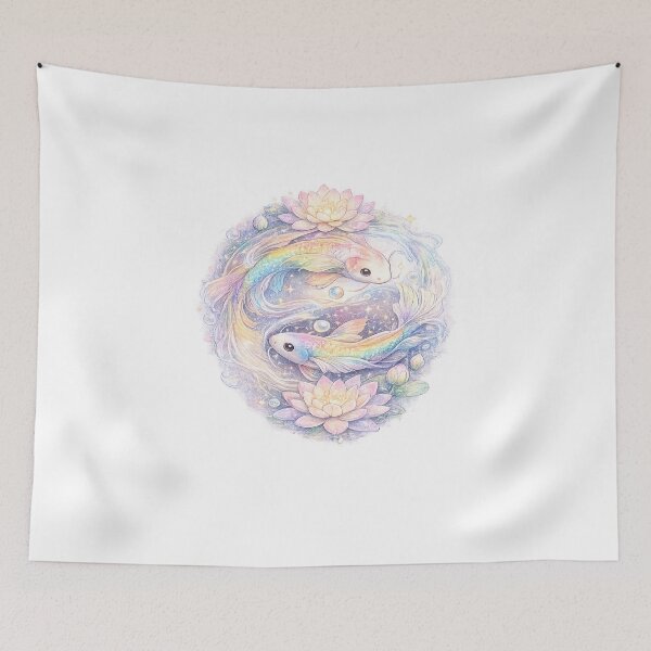 Item preview, Rainbow Koi Fish Pride Sticker | LGBTQ Koi Fish Art | Queer Aesthetic Pride Gift designed and sold by ArtByTripti.