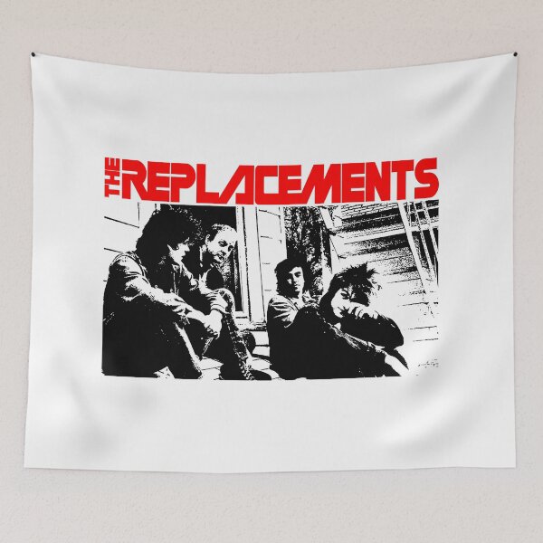 Item preview, Red Typography With Black Silhouette College Rock designed and sold by billiasbros.