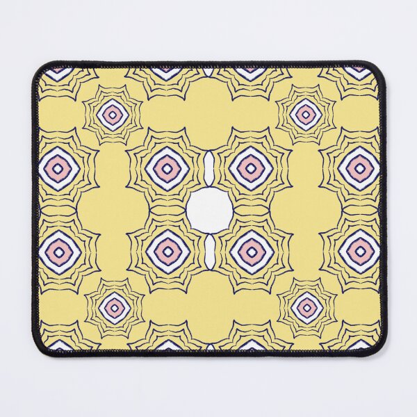 Item preview, Ornate Ethnic Mandala Pattern on Yellow Background designed and sold by AjjimaJKM.